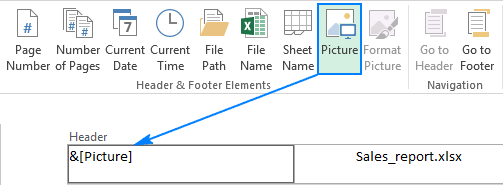 excel for mac 2016 add picture in header
